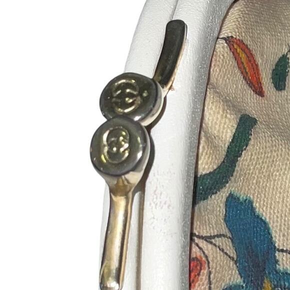 Gucci Floral Vintage Retro Kiss-lock Purse Clutch Rare - Picture 4 of 16